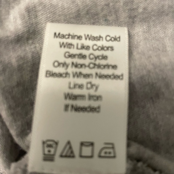 NWOT Coldwater Creek Cardigan Cotton/Modal Heathered Grey Size XS - Picture 6 of 6